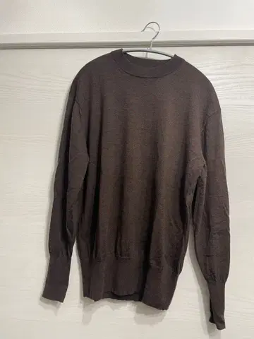 Spick & Span 브라운 긴팔 니트
