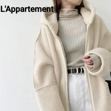 L'Appartement WIDE Rib Knit 터틀넥 니트