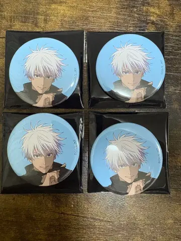 애니메이션 주술회전전 고죠 사토루 캔뱃지