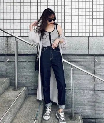 rienda H/W 스트레이트 데님 PT