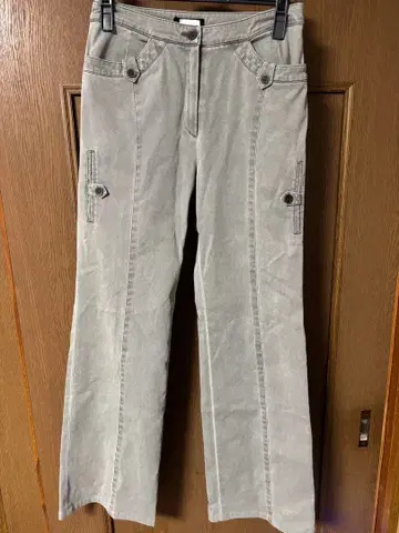 라이트 그레이 카고 팬츠 9호