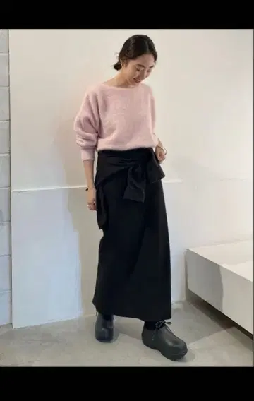 Plage R'IAM/리아무 다이바 타이토 스커트 34