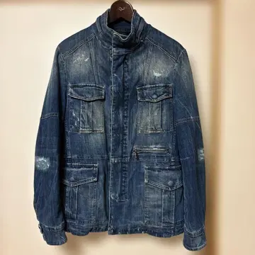 메싸지에리에 M65 다크 블루 데님 자켓