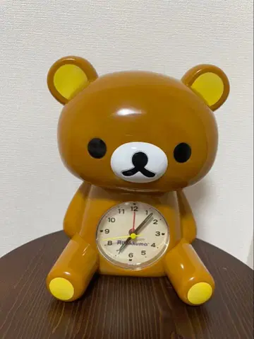 리락쿠마 알람 시계 저금통 산엑스