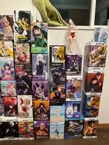 애니메이션 캐릭터 피규어 6개 세트