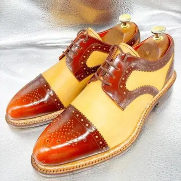 madras 마드라스 가죽 신발/24.5/비즈니스 슈즈/가죽 신발/브라운