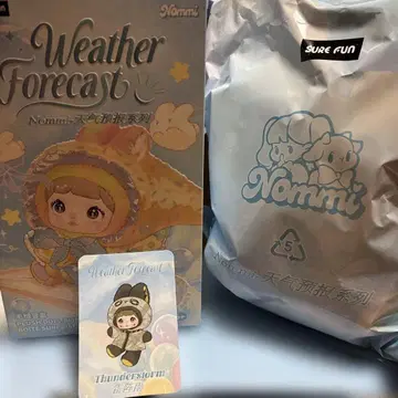 일기 예보 아이 번개 봉투 미개봉