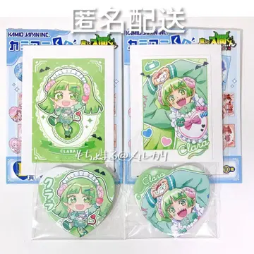 마계학원! 이루마 군 복권 저지 메이드 클라라 하트 캔뱃지 & 스티커
