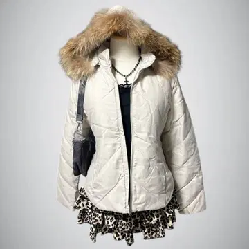 다운 자켓 퍼 포함 아우터 Y2K 헤이세이 갸루 그런지 모리걸