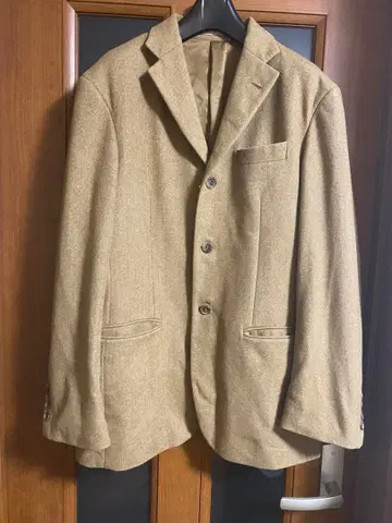 새상품급 JOSEPH ABBOUD 브라운 테일러드 자켓 4개 버튼