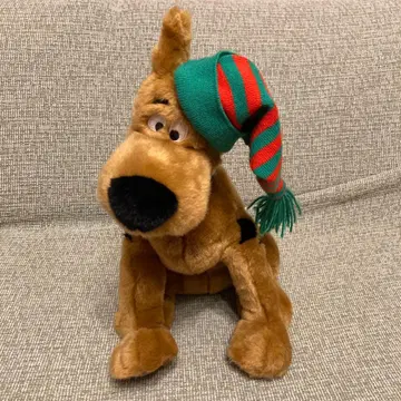 SCOOBY DOO 스쿠비두 크리스마스 봉제 인형 한나 바베라