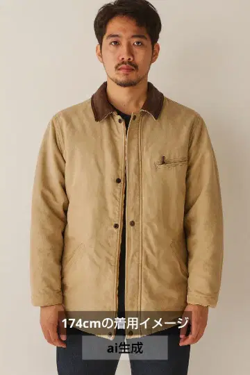 말보로 클래식스 옷깃 천연 가죽 디트로이트 자켓 스타일