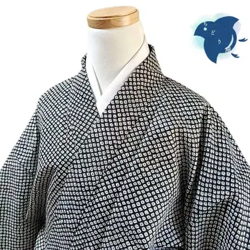 C27 치도리야 기모노 코몬 워셔블 기모노 화학 섬유 시보리초