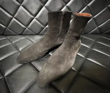 새상품급 a.testoni 집업 부츠 다크 브라운 이탈리아제