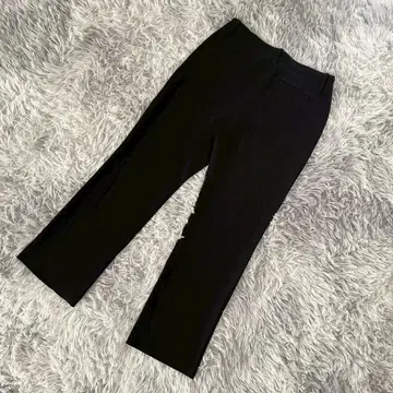 [ B-THREE ] 비쓰리 스트레치 팬츠 슬랙스 부츠컷 블랙 M