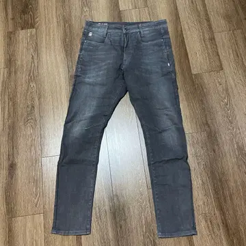 지스타 로우 그레이 블랙 스키니 데님