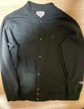 Champion 블랙 가디건 L