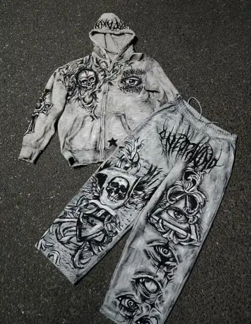 [ 즉시 구매 가능 ] 리메이크 페인트 셋업