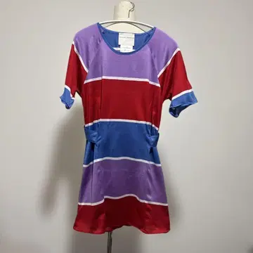 Stephan Schneider 스트라이프 미니 원피스 M 끈 포함