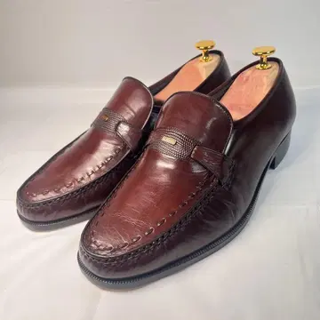 [ 새상품급 ] 일본제 로퍼 COMO 브라운 가죽 26