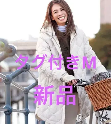 미사용 새상품 UNFILO TAION 콜라보 2WAY 퀼팅 다운