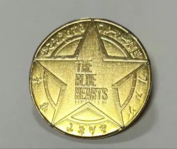THE BLUE HEARTS 메달 핀 배지