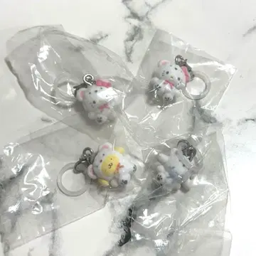 산리오 포근포근 스노우 마커 액세서리 키티 시나모롤 푸딩