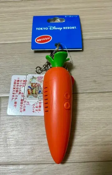 주토피아 키체인 당근펜 녹음 기능 포함 디즈니 리조트