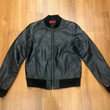 00s 리바이스 레드 MA-1 가죽 자켓