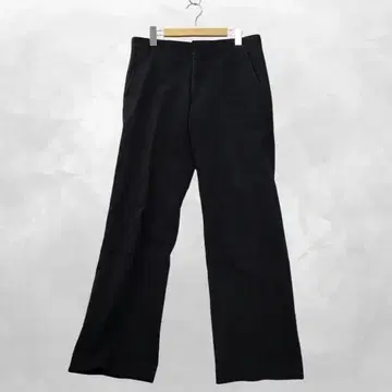 하시모토 준 와이드 팬츠 지퍼 플라이 코튼 치노 팬츠 4