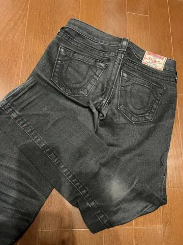 TRUE RELIGION 트루 릴리전 스키니 데님 블랙 데님
