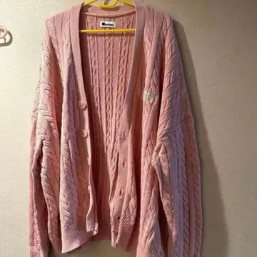 Naptime 니트 가디건 - PINK