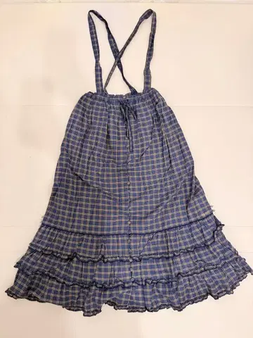 PINK HOUSE 오버롤 스커트