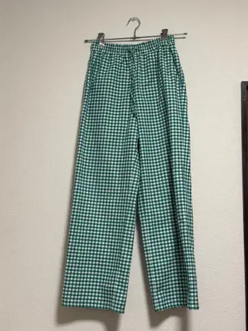 90s 체크 팬츠