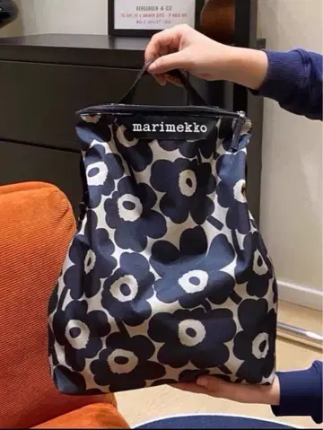 marimekko 플라워 패턴 숄더백