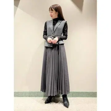 SNIDEL 지레디틸 점프 스커트 그레이 사이즈 0