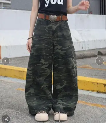 [ 완판 ] 앳마크 atmark 카모플라쥬 팬츠 M 사이즈