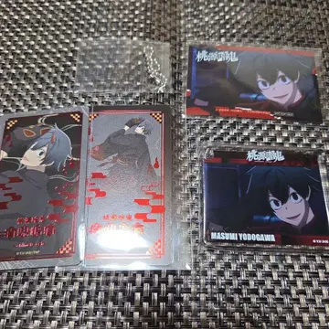 토겐안키 애니메이트 카페 콜로타 포토 카드 금박 카드 요도가와 마스미