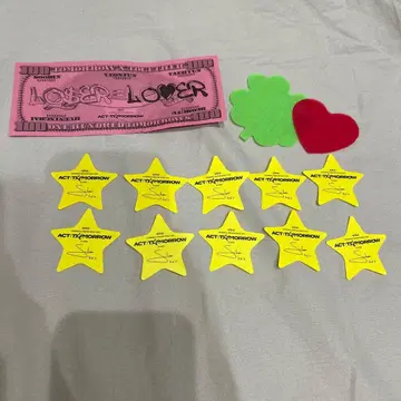 TXT ACT : TOMORROW 아이치 공연 낙하물 별 지폐