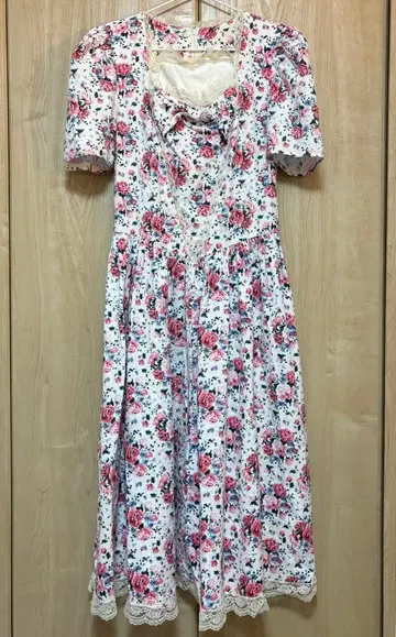 꽃무늬 빈티지 원피스 구제 의류 vintage