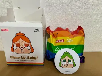 POPMART CRYBABY CHEER UP,BABY! GREEN