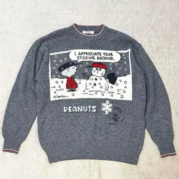 iceberg 아이스버그 니트 스웨터 스누피 peanuts