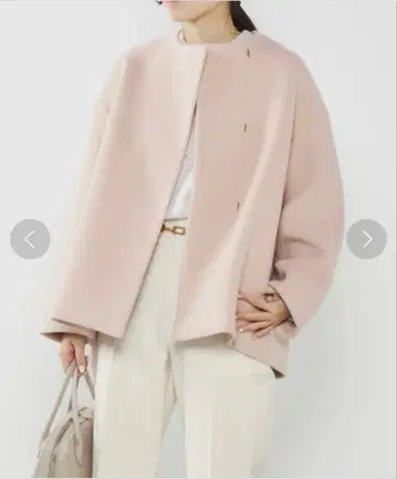 마르티니크 멜톤 숏코트 핑크