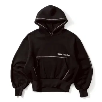 HTH emboss heart logo hoodie