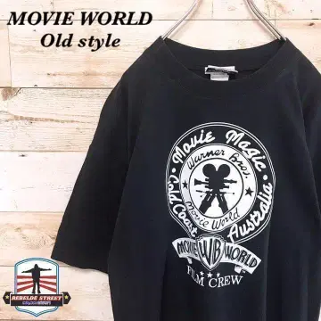 [호주산] MOVIE WORLD T셔츠 블랙 T183