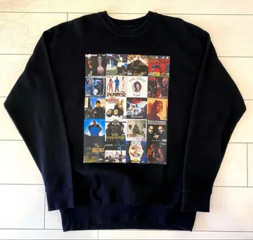 초레어 MONEY GANG 크루넥 맨투맨 블랙 웨스트코스트