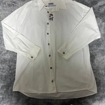 긴팔 티롤리안 셔츠 XXL 빈티지