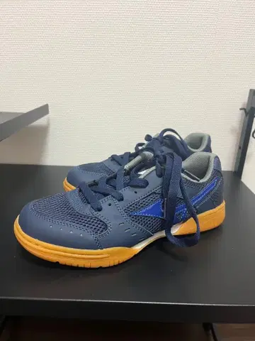 MIZUNO 미즈노 체육관 신발 네이비 23.5 실내 스포츠