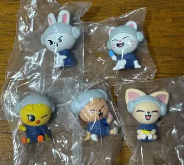 SKZOO 사우나 피규어 5세트