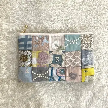 미나 페르호넨 패치워크 x ringo 핸드메이드 파우치 대
